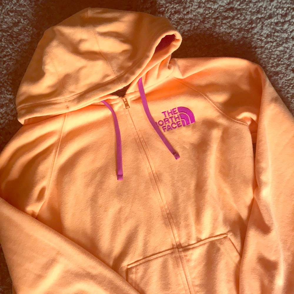 North Face zip hoodie